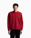 Lunar New Year double-jersey sweatshirt with all-over flocked eagles