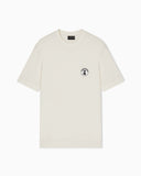 Lyocell-blend jersey T-shirt with French bulldog patch
