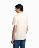 Lyocell-blend jersey T-shirt with French bulldog patch