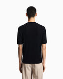 Textured virgin-wool jumper