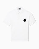 Lunar New Year Lyocell-blend jersey polo shirt with patch