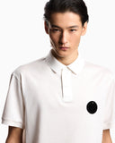 Lunar New Year Lyocell-blend jersey polo shirt with patch