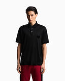 Lunar New Year Lyocell-blend jersey polo shirt with patch