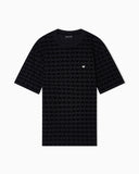 Lunar New Year Lyocell-blend jersey T-shirt with flocked eagles