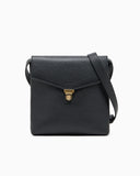 ASV Icon pebbled leather flat shoulder bag