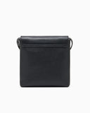 ASV Icon pebbled leather flat shoulder bag