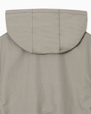 Multi-pocket blouson in silk-blend nylon