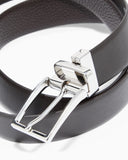 Reversible Saffiano leather belt