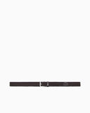 Woven-leather belt