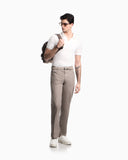 V-neck polo shirt in piqué