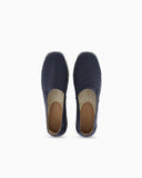 Jacquard espadrilles with all-over logo lettering