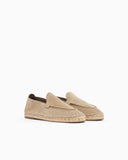 Velour suede espadrilles