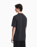 Piqué jersey T-shirt with embroidered raised logo