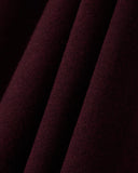 Virgin wool and silk polo neck sweater