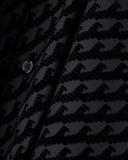 Shirt in cotton with flocking