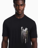 Heavy jersey T-shirt with embroidered logo