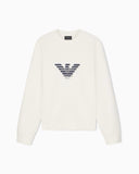 Double jersey sweatshirt with logo