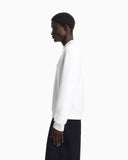 Double jersey sweatshirt with logo