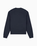 Double jersey sweatshirt with logo