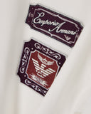 Heavy jersey T-shirt with embroidered logo patch