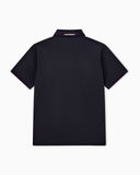 Piqué polo with embroidered logo