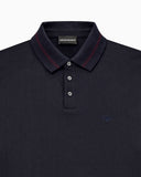 Piqué polo with embroidered logo