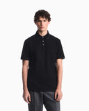 Piqué polo with embroidered logo