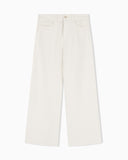 J33 regular-fit garment-dyed trousers in linen and Lyocell