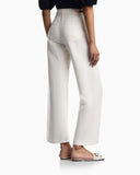 J33 regular-fit garment-dyed trousers in linen and Lyocell