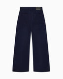 J33 Mid-rise, cropped wide-leg jeans in garment-dyed stretch drill