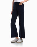 J33 Mid-rise, cropped wide-leg jeans in garment-dyed stretch drill