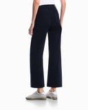 J33 Mid-rise, cropped wide-leg jeans in garment-dyed stretch drill