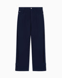 J4E relaxed-fit linen trousers