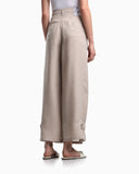 J4E relaxed-fit linen trousers