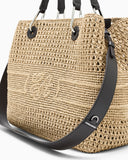 MyEA Bag woven straw medium shopper bag