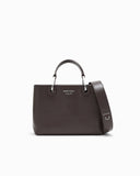 Shopping bag in soft leather