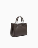 Shopping bag in soft leather