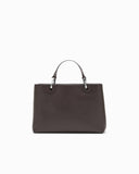 Shopping bag in soft leather
