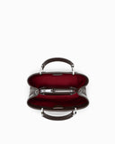 Shopping bag in soft leather