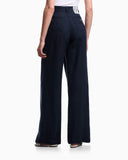 J14 regular-fit linen trousers