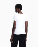 T-shirt regular fit in lightweight stretch cotton jersey