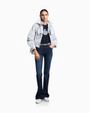 J47 slim-fit, worn-look, stretch-denim jeans