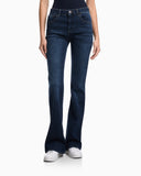 J47 slim-fit, worn-look, stretch-denim jeans