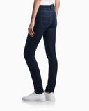 J18 worn-look, stretch-denim skinny jeans