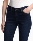J18 worn-look, stretch-denim skinny jeans