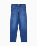 J90 regular-fit used-look Lyocell-blend denim jeans
