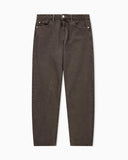 Five-pocket jeans in garment-dyed organic cotton