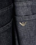 Five-pocket jeans in comfort denim with a faded finish