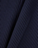 Straight-cut trousers in virgin wool with a side zipper