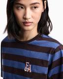 Jersey T-shirt with Eagle Club print